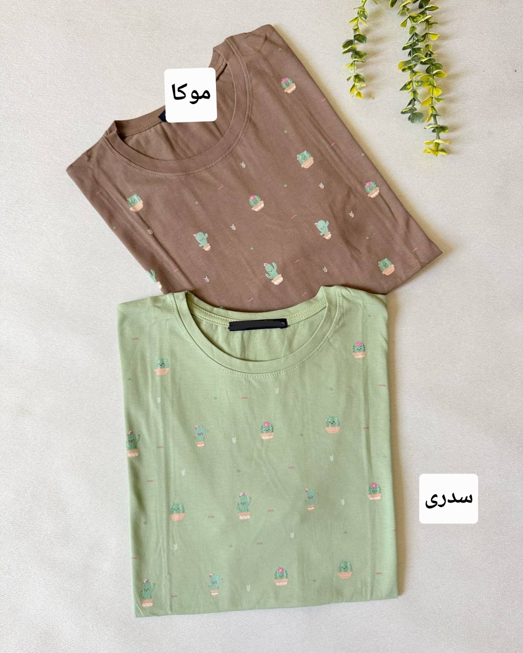 تیشرت قواره دار کاکتوس